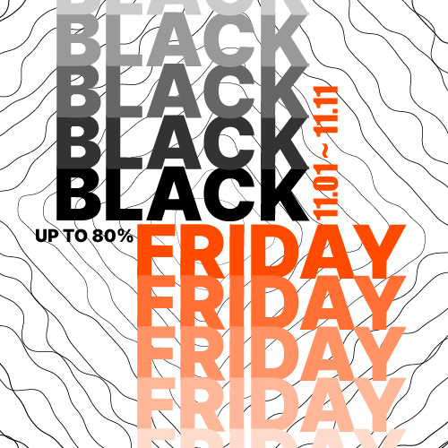 BLACK FRIDAY 팝업
